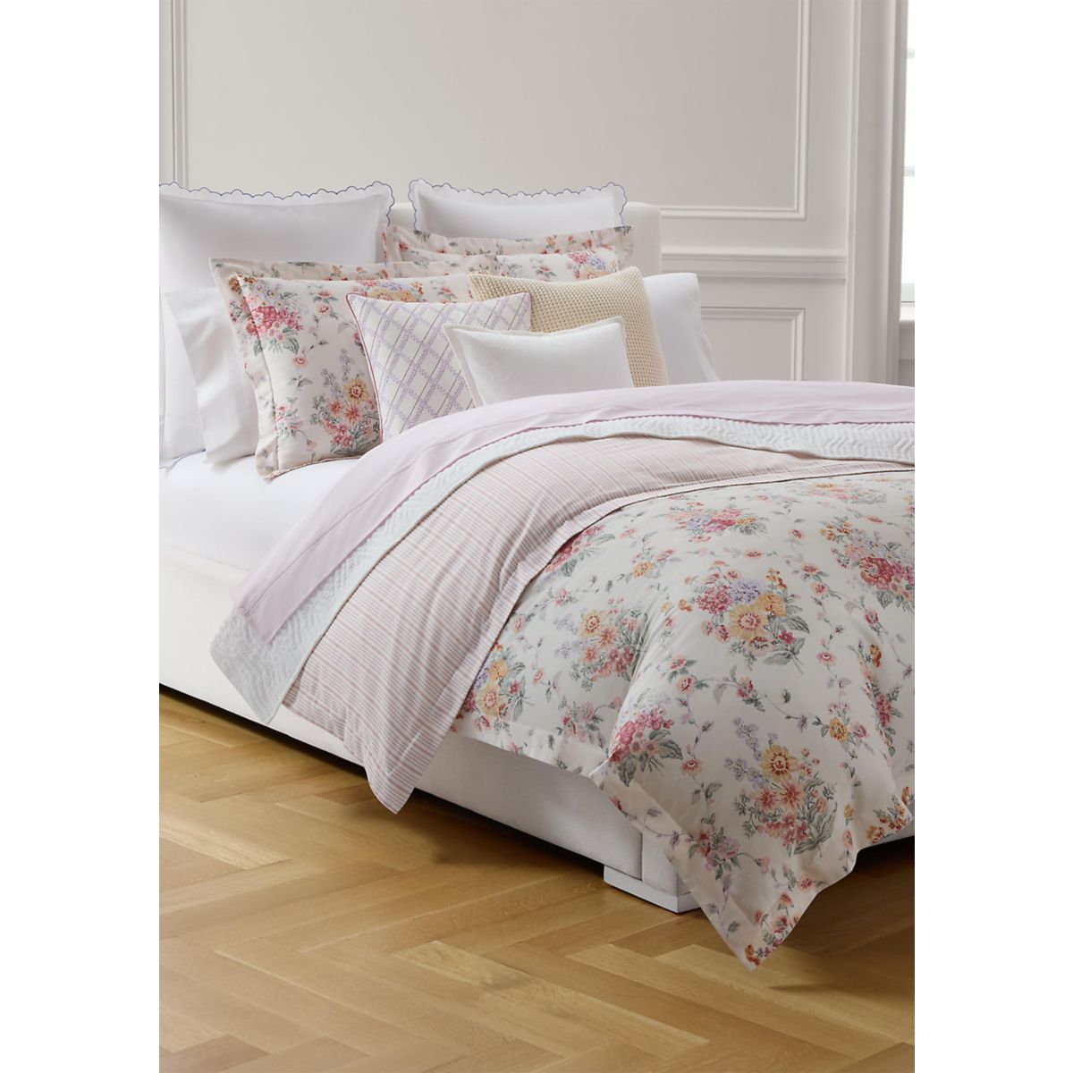Selina Floral Comforter Set - 8