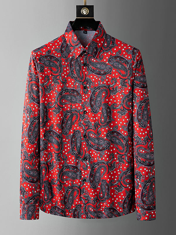 Camisa Light de lujo ejecutivo a rayas para hombre