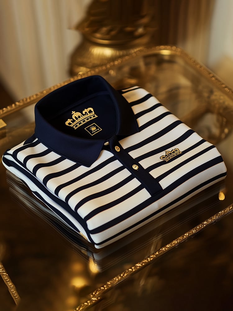 Camisa polo ejecutivo casual Button de manga corta para hombre