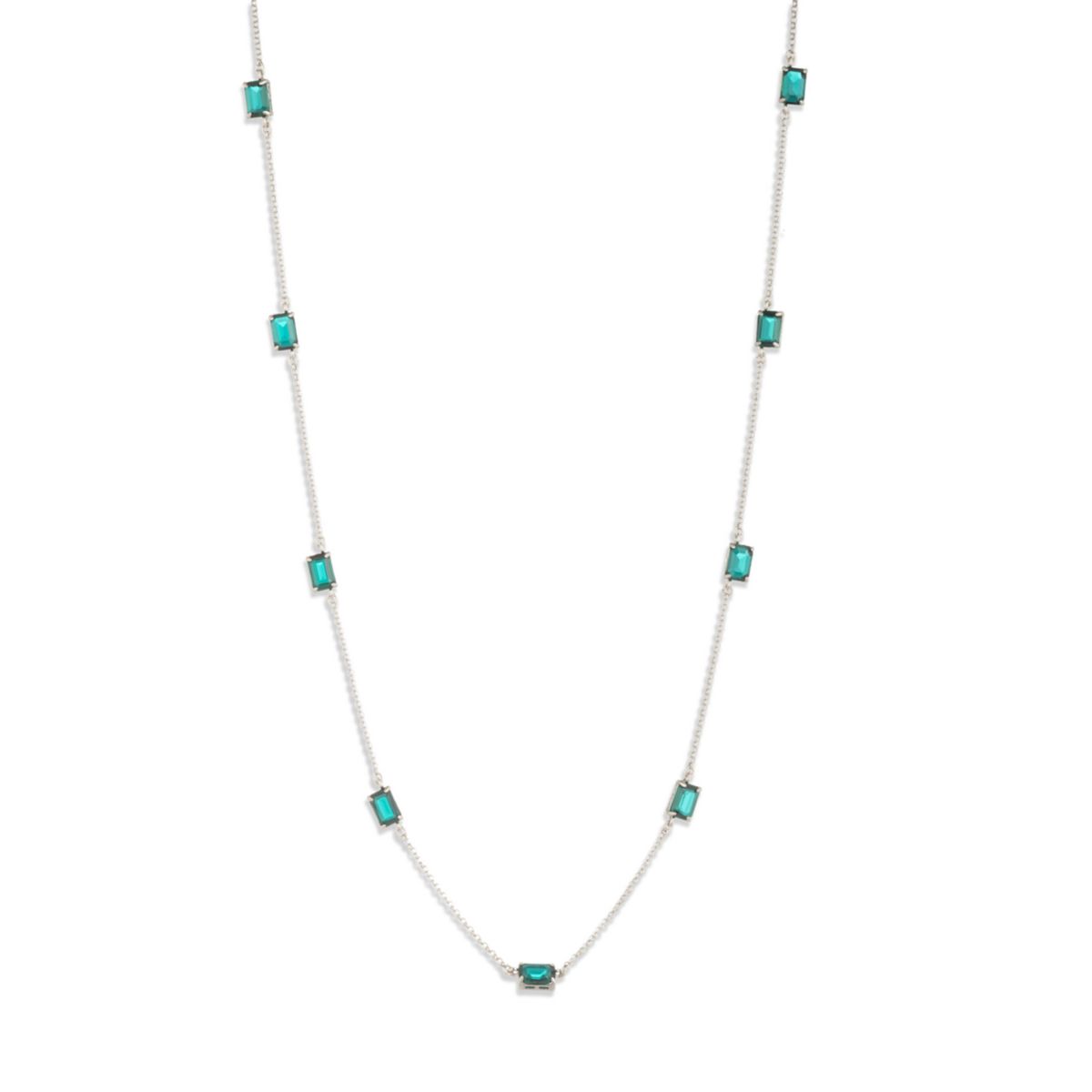 Station Stone Collar Necklace - 3