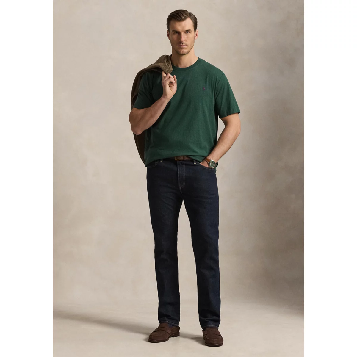 Big & Tall Jersey Crewneck T-Shirt - 4