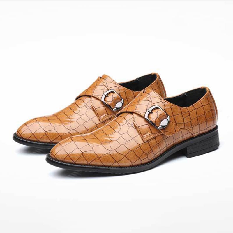 Zapatos ejecutivo formal Buckle para hombre