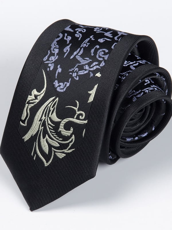 Camisa retro Gentleman Wedding Busines Tie para hombre