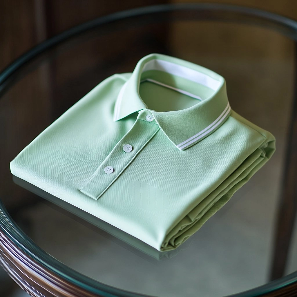 Camisa polo ejecutivo casual bordado Button de manga corta para hombre