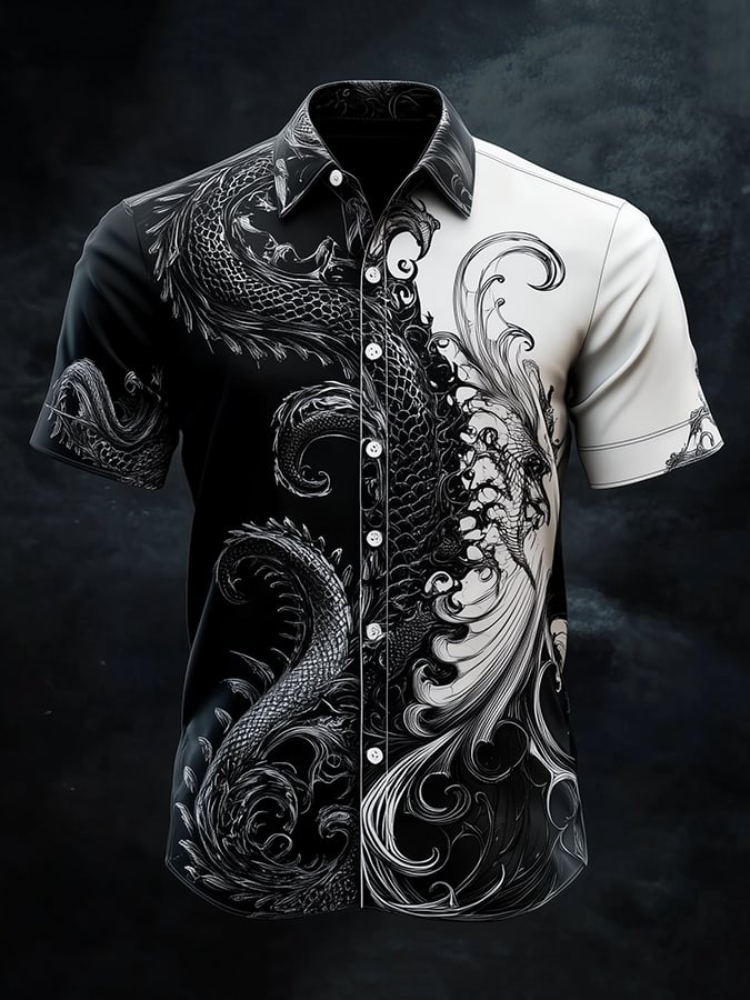 Camisa Dark Sophisticated para hombre