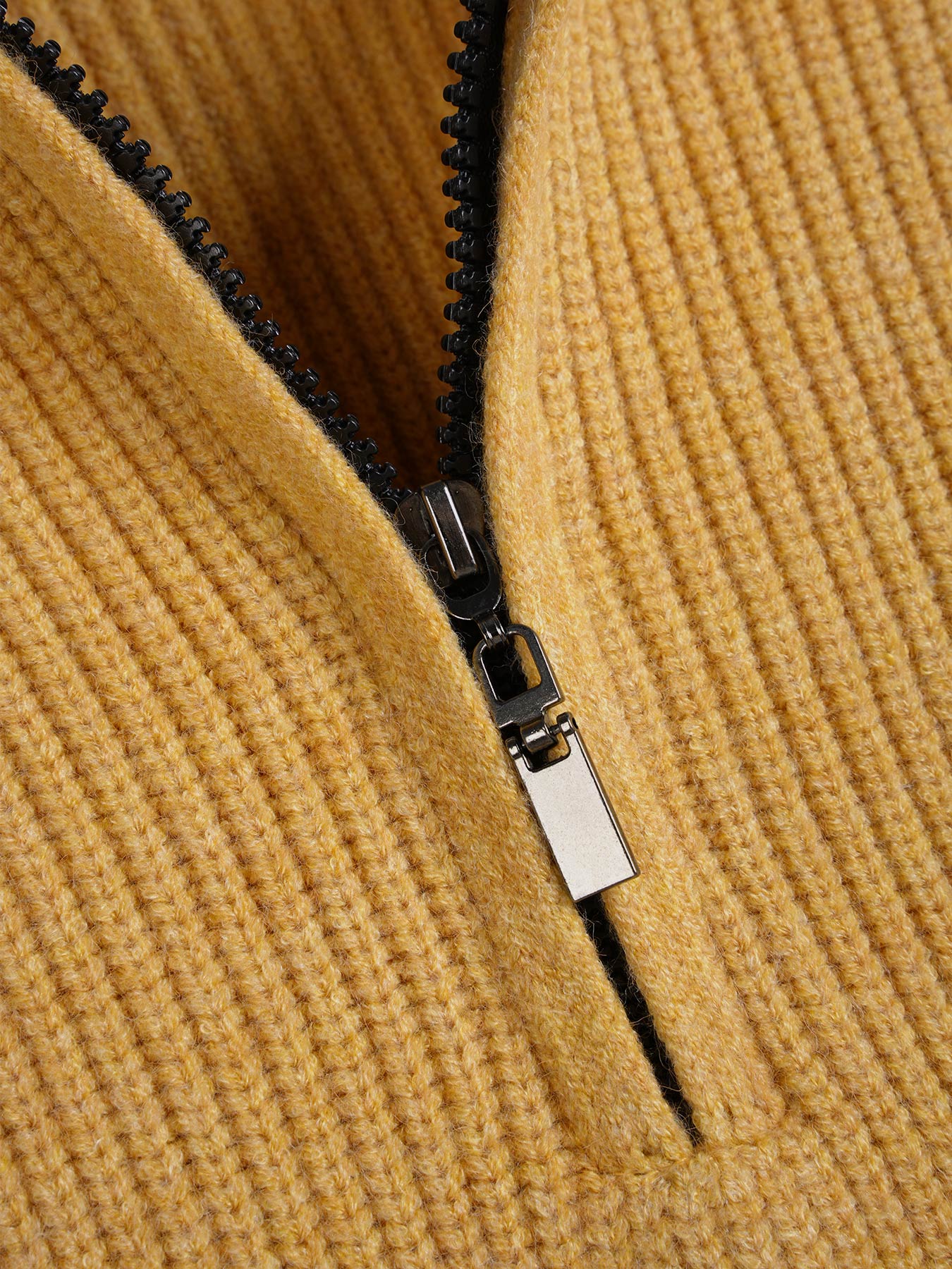 Gentletejido Half-Zip High cuello Sweater