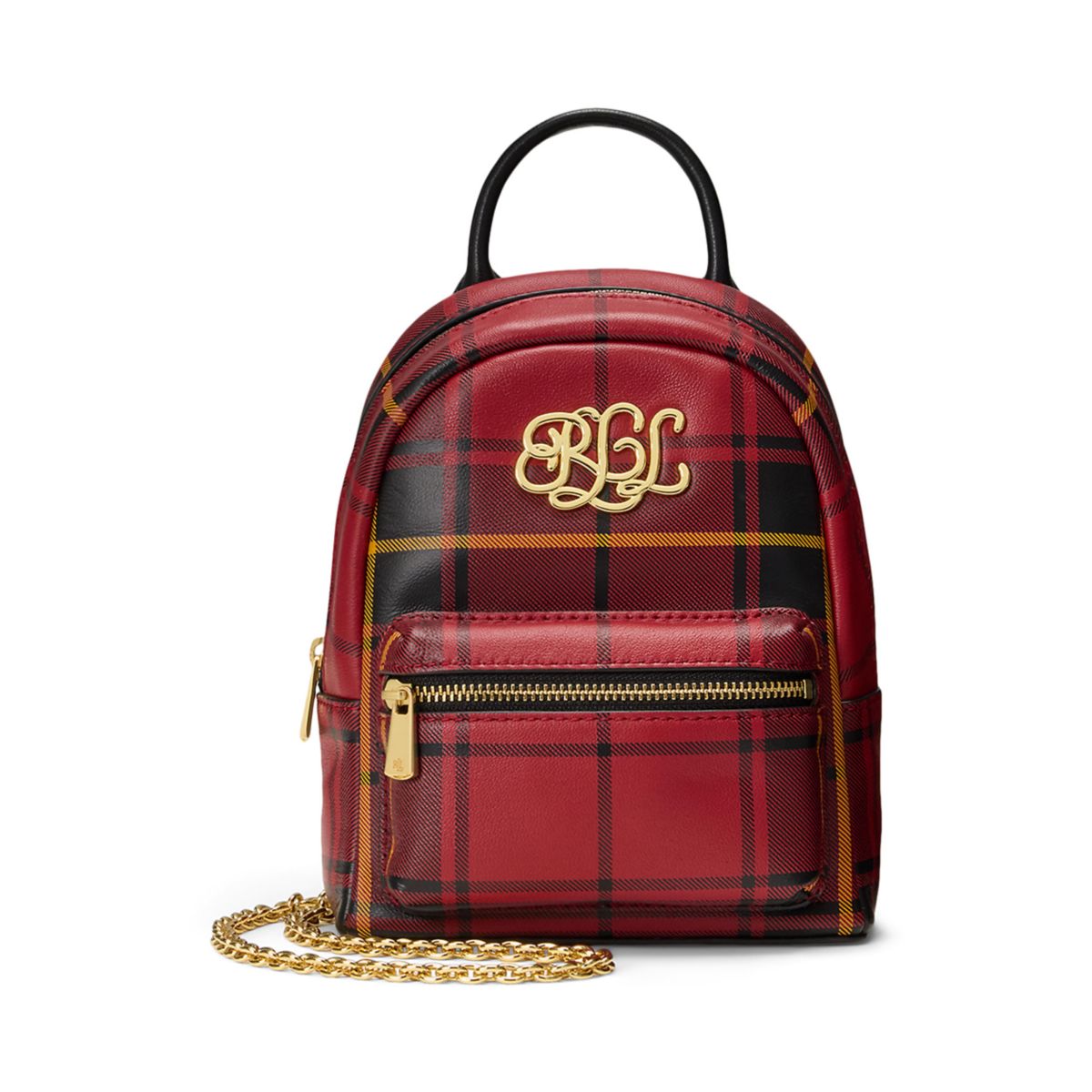 Plaid Leather Mini Stevie Crossbody - 2