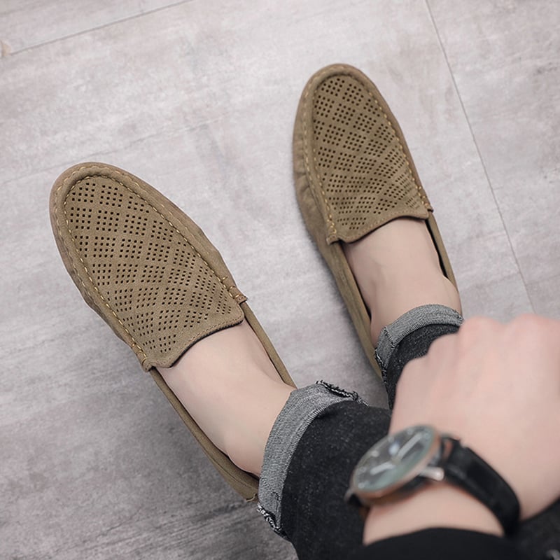 Zapatos transpirable Hollowed Out casual Trend Hooded Lefu