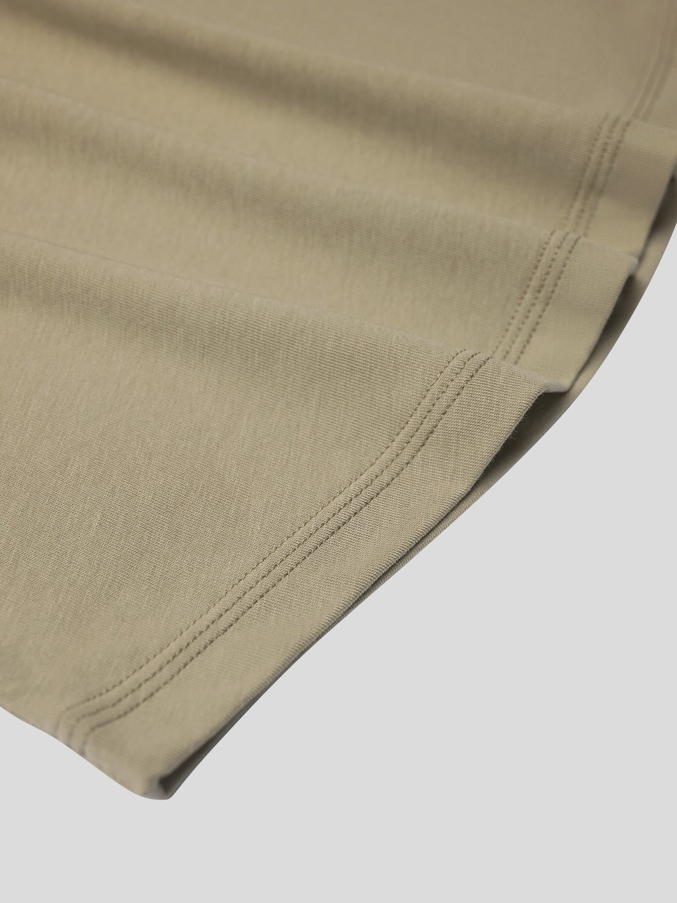 StaySmooth de manga larga Curve Hem Tee: de corte entallado