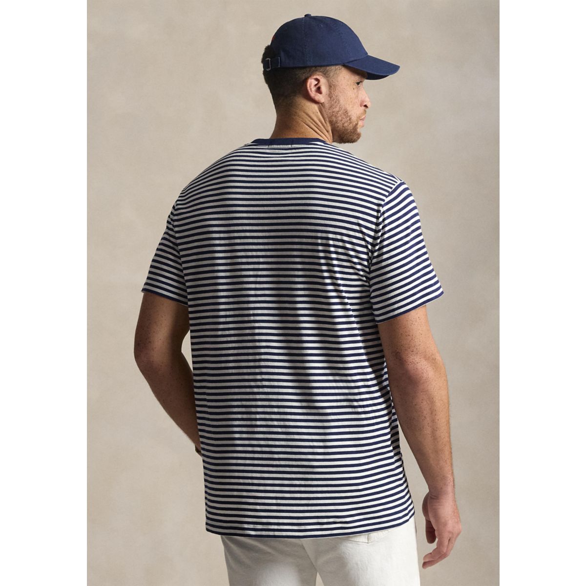 Big & Tall Striped Jersey T-Shirt - 2