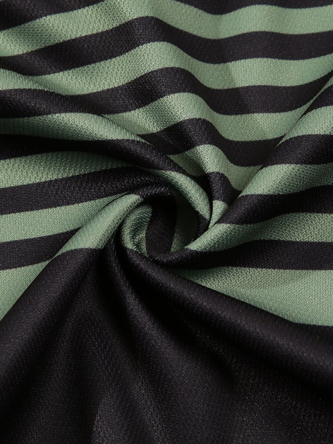 Camisa polo de modaable Contrast Color de manga corta para hombre