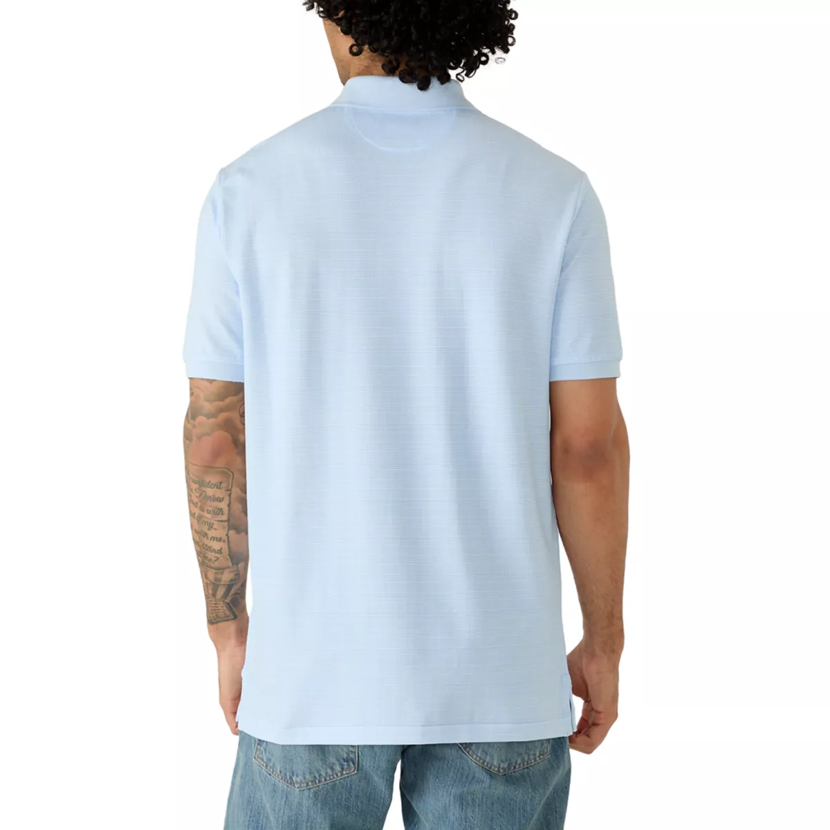 Men's Classic Fit Stretch Mesh Polo Shirt - 2