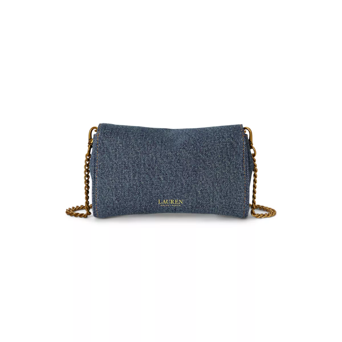Washed Denim Tanner Crossbody Wallet - 4