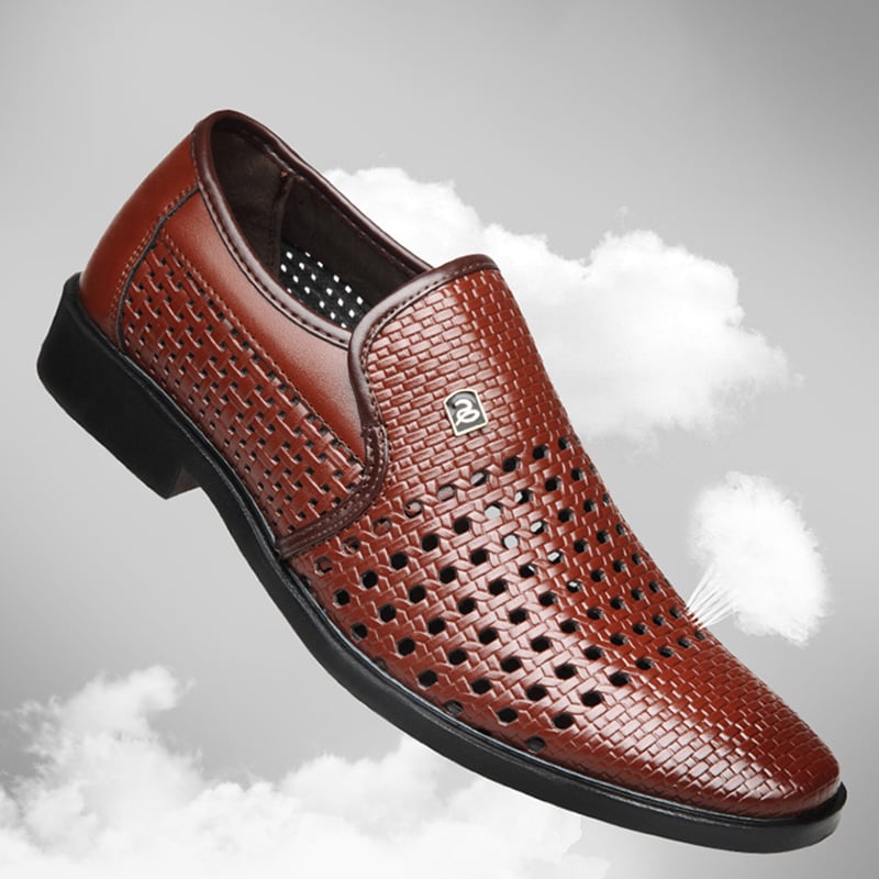 para hombre All-Match Breathable casual ejecutivo Formal Leather zapatos