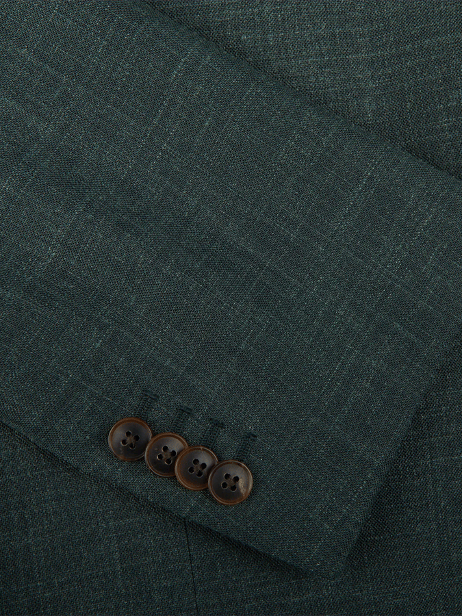 Retro Single Breasted bolsillo Design casual Suit para hombre