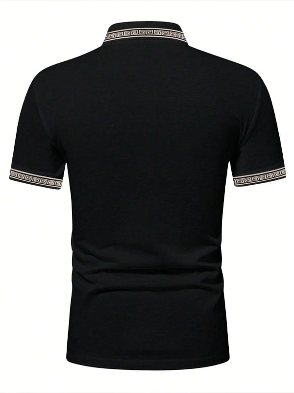 Camisa casual ejecutivo de moda polos para hombre