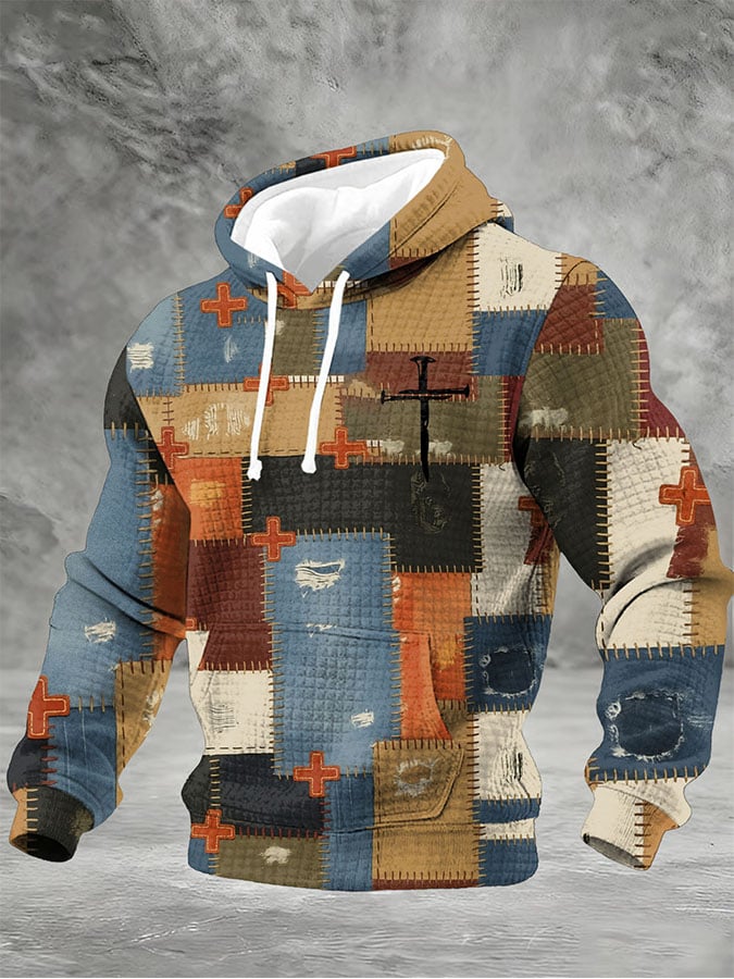 Sudadera casual estampado Hooded -Fast Shipping para hombre