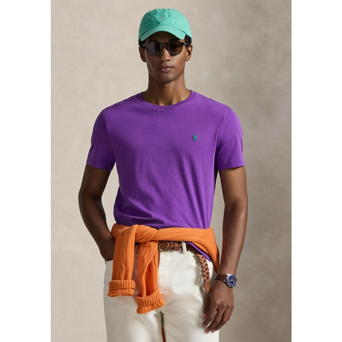 Classic Fit Jersey Crewneck T-Shirt - 9