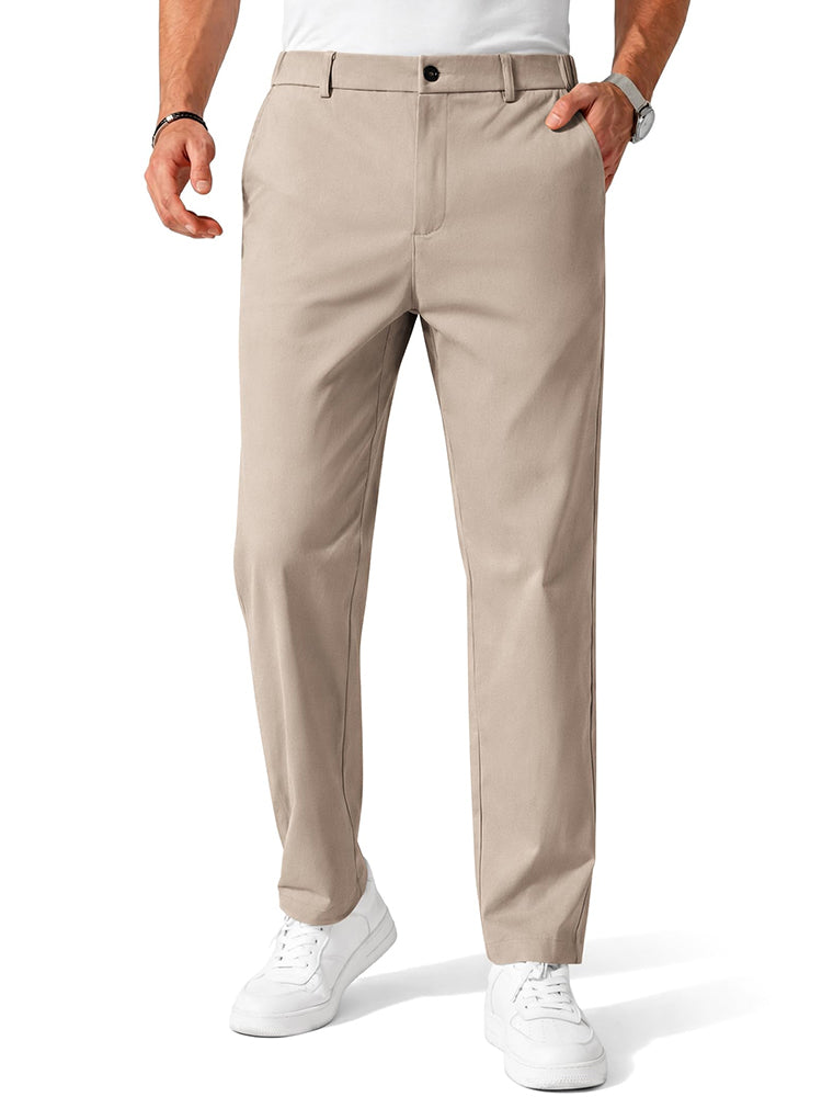 Pantalón ejecutivo casual elástico Chino