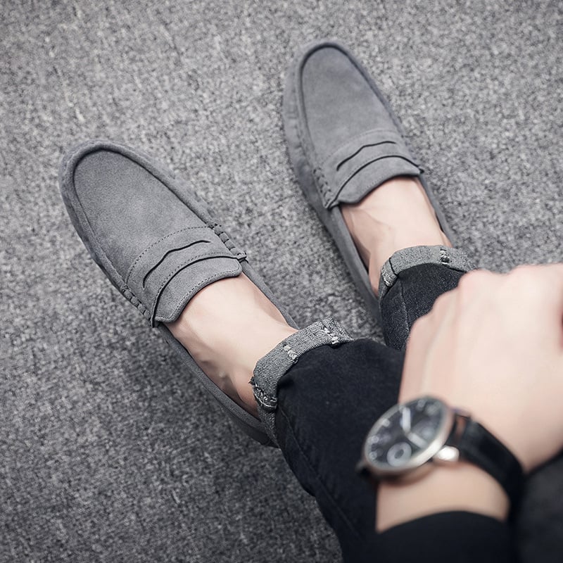 Zapatos Leisure Trend Foot Covering suave Sole Driving Lefu