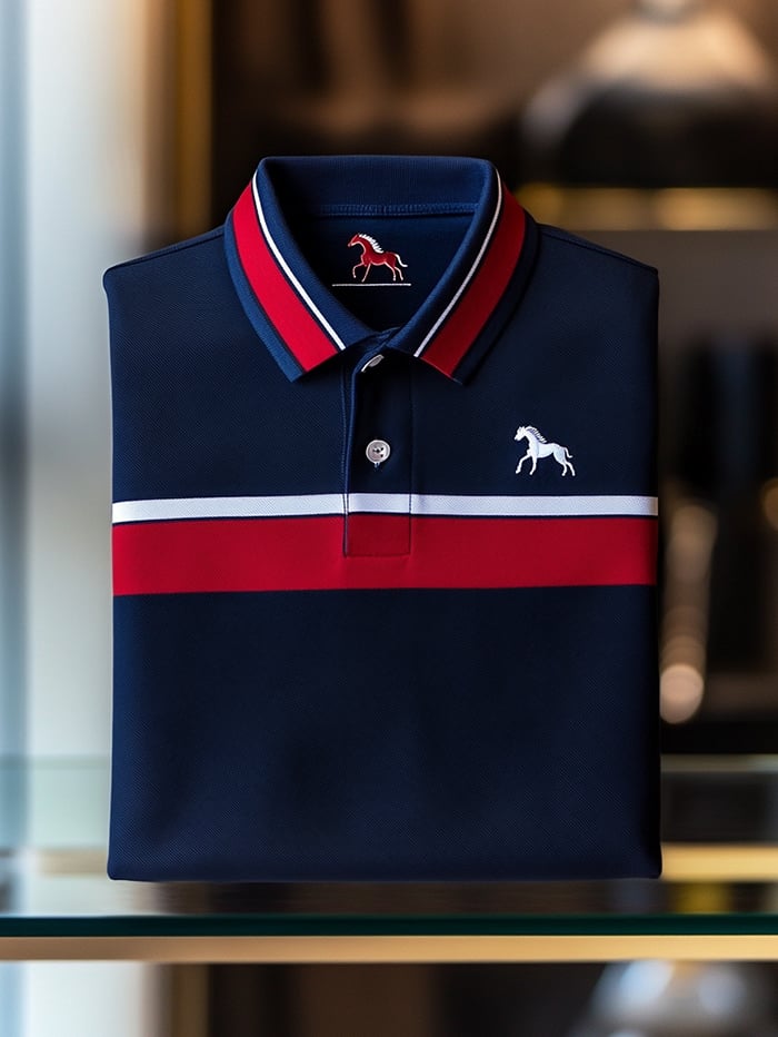 Camisa polo clásico ejecutivo Button de manga corta para hombre