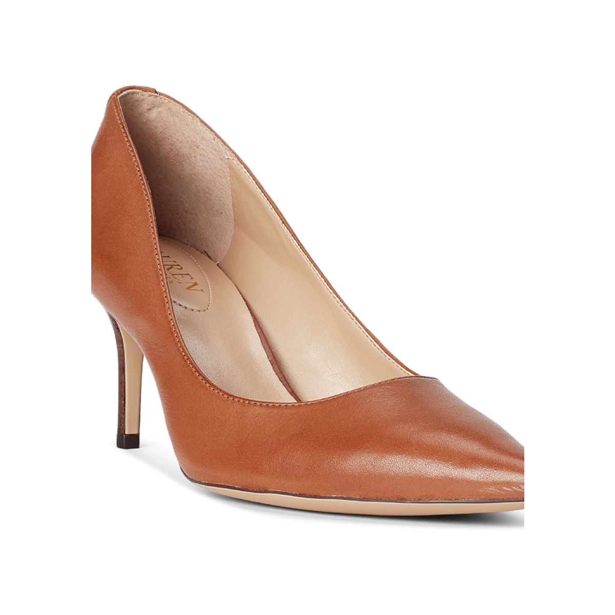 Lanette Leather Pumps - 6