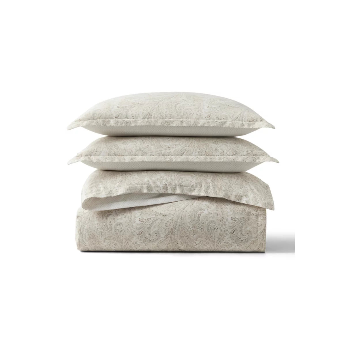 Marah Paisley Cotton Percale Full/Queen Comforter Set - 6