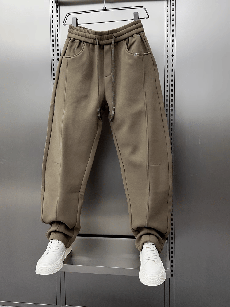 Pantalón polar casual para hombre