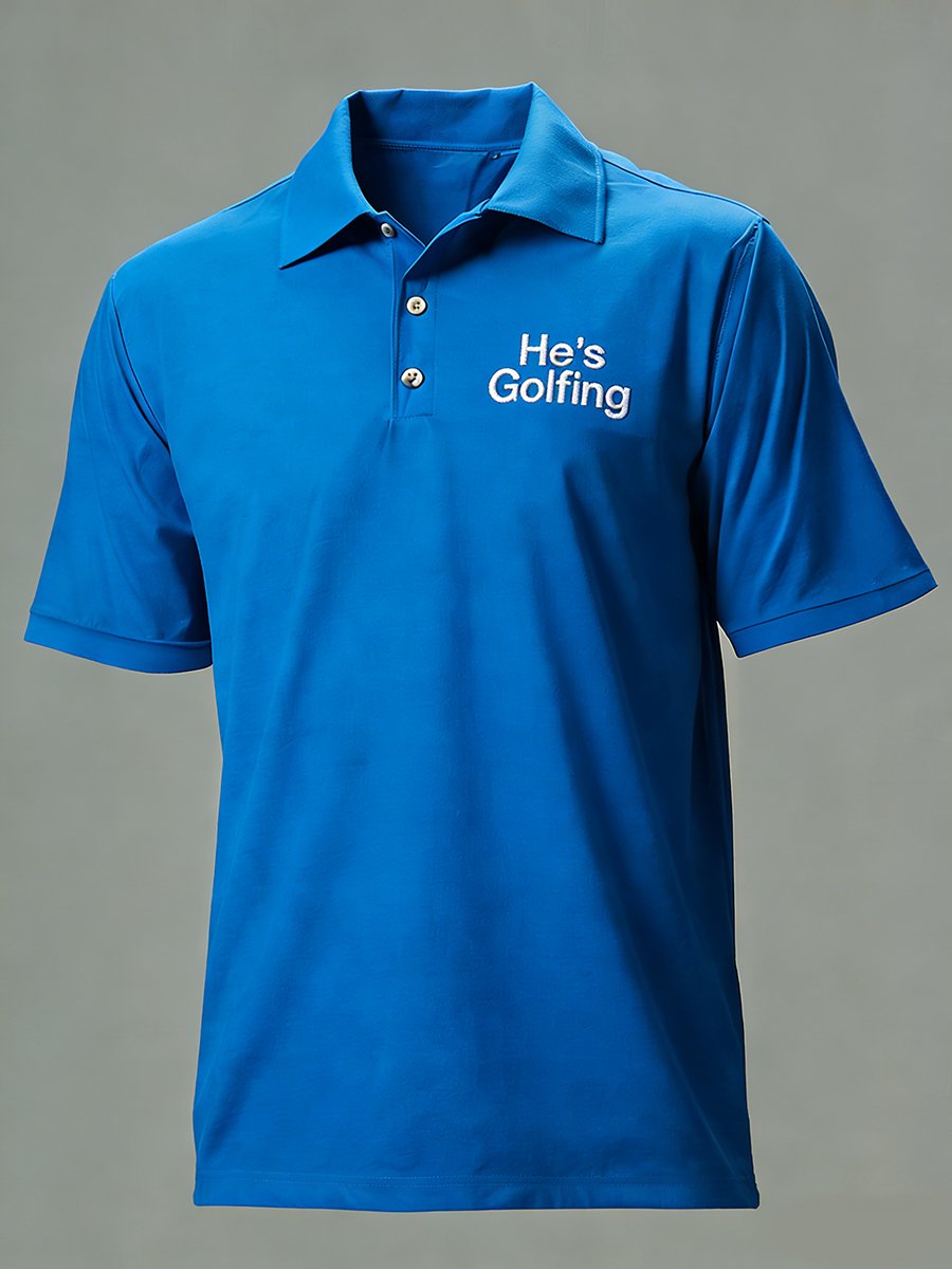 Camisa polo ejecutivo Golf with estampado para hombre