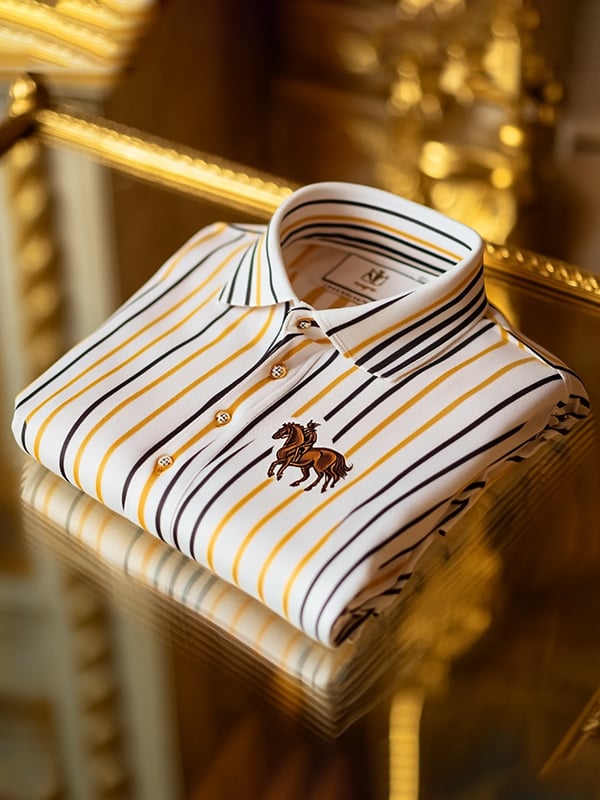 Camisa polo ejecutivo casual Button de manga corta para hombre