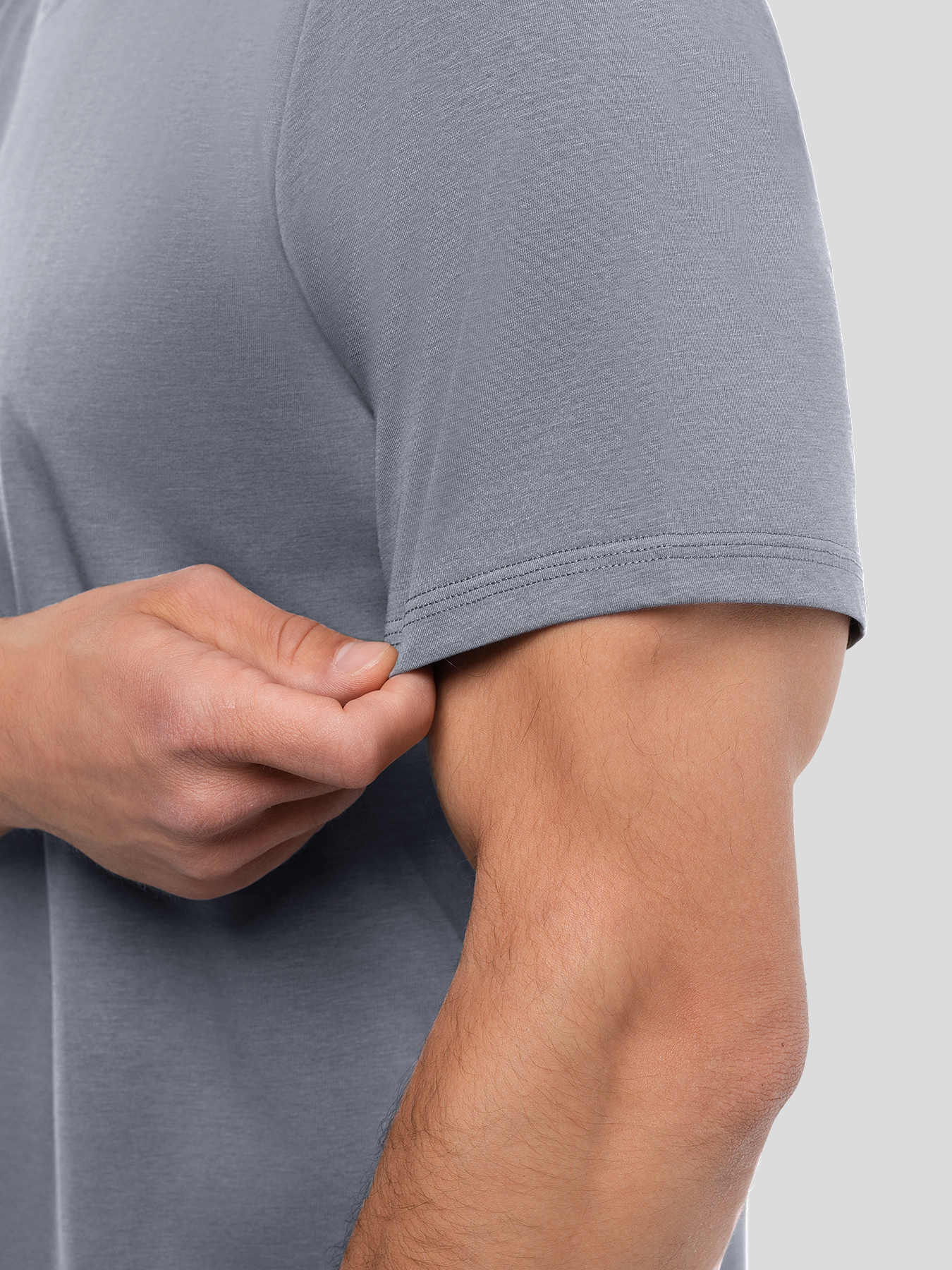 StayCool 2.0 V-neck Curve-Hem Tee: clásico Fit