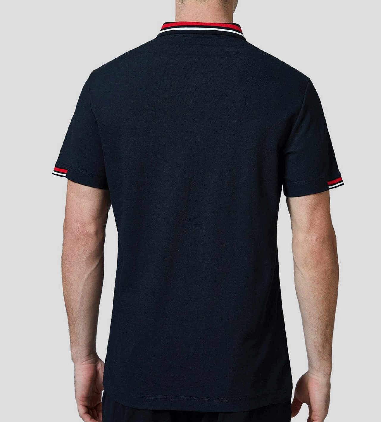 Camisa polo clásico jacquard cuello