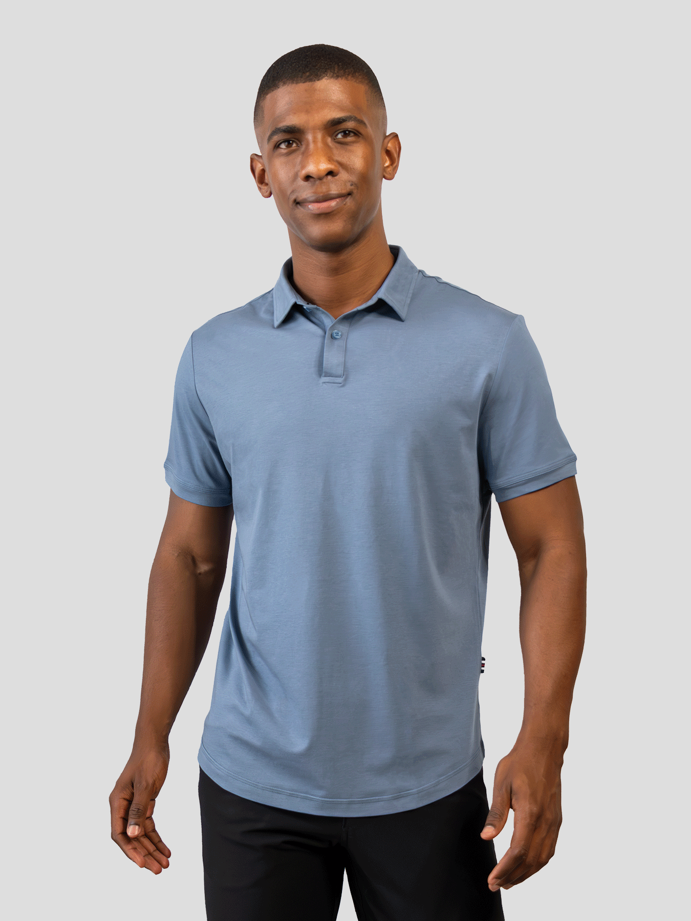StayCool 2.0 de corte entallado Curve-Hem Polo: 2024 New Style