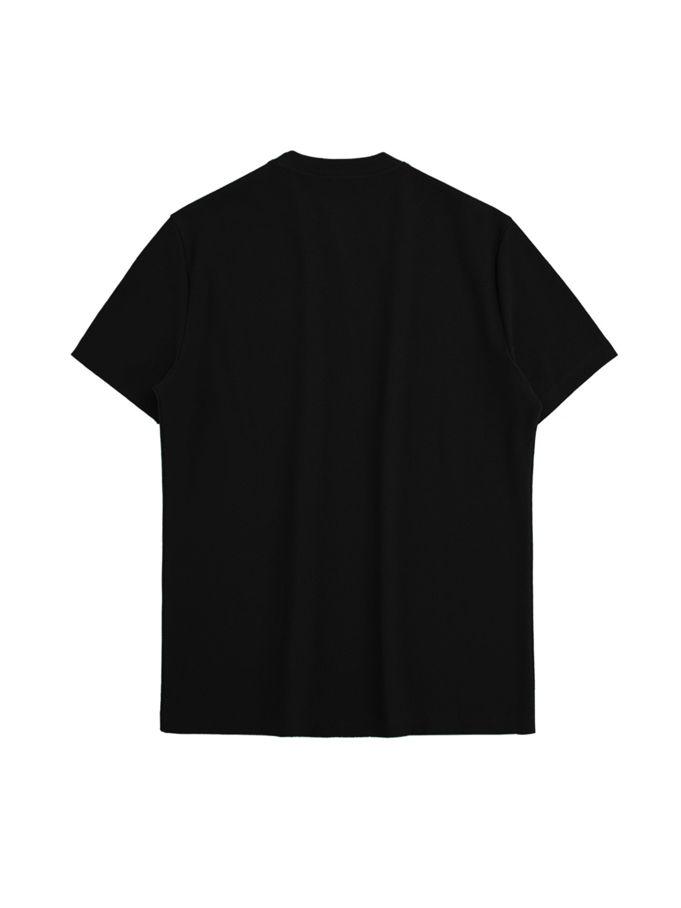 BreezeLuxe transpirable Piqué cuello redondo de manga corta Tee