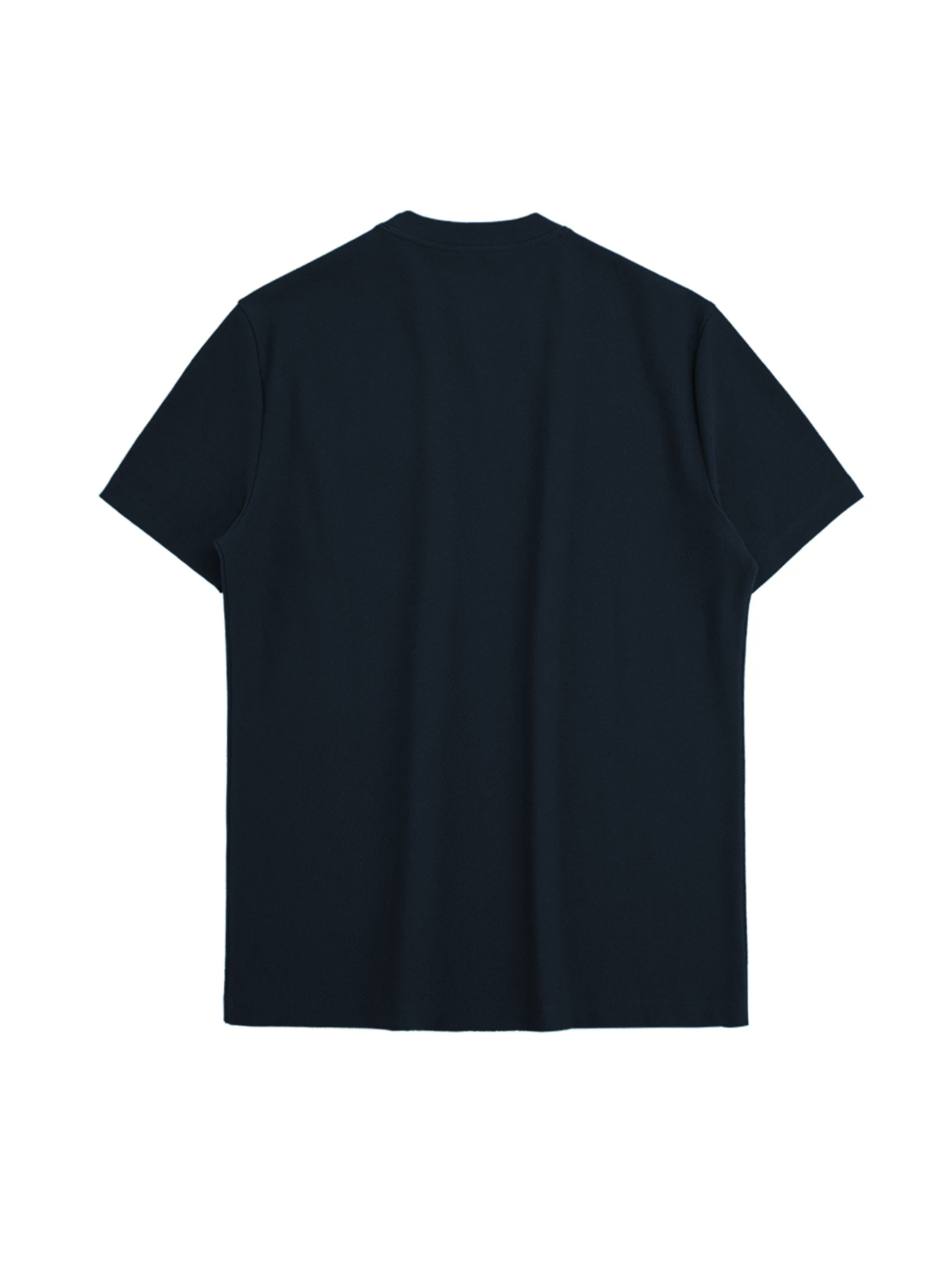BreezeLuxe transpirable Piqué cuello redondo de manga corta Tee