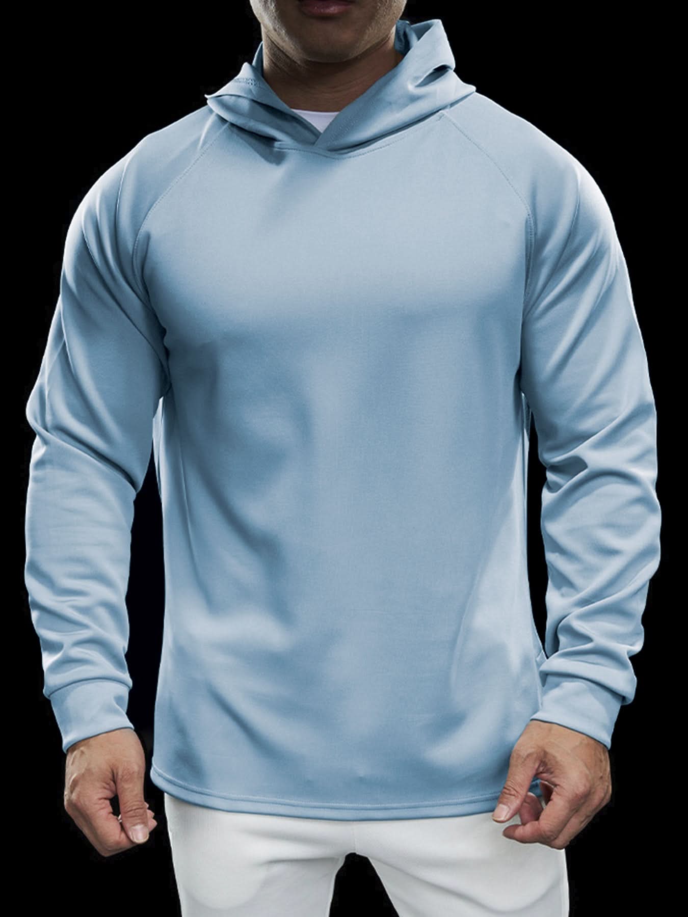 Sudadera Smoothblend Split Hem con gorrasucha