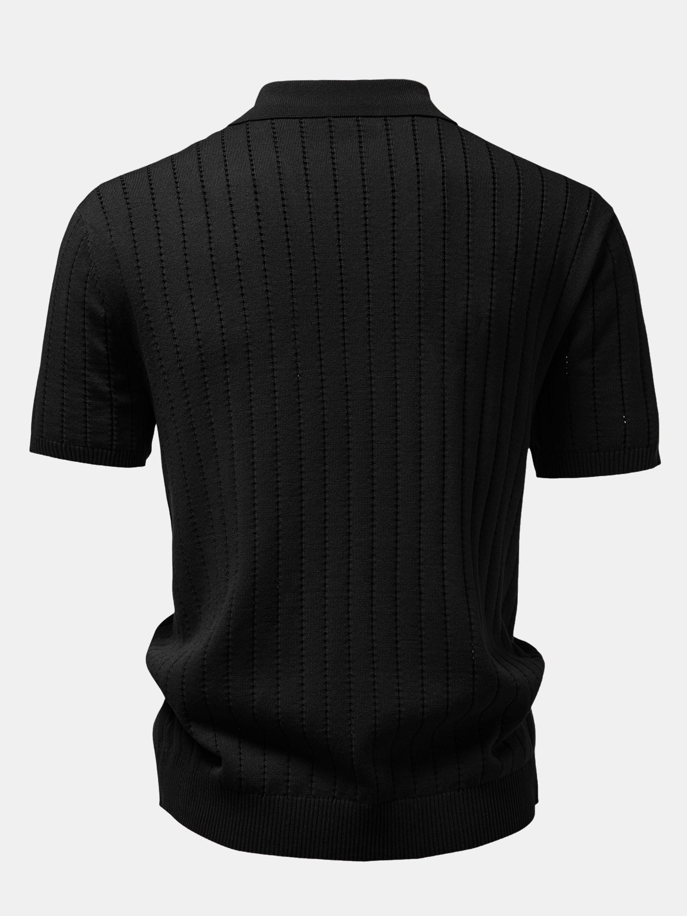 Rayas Button Up Open Knicamiseta