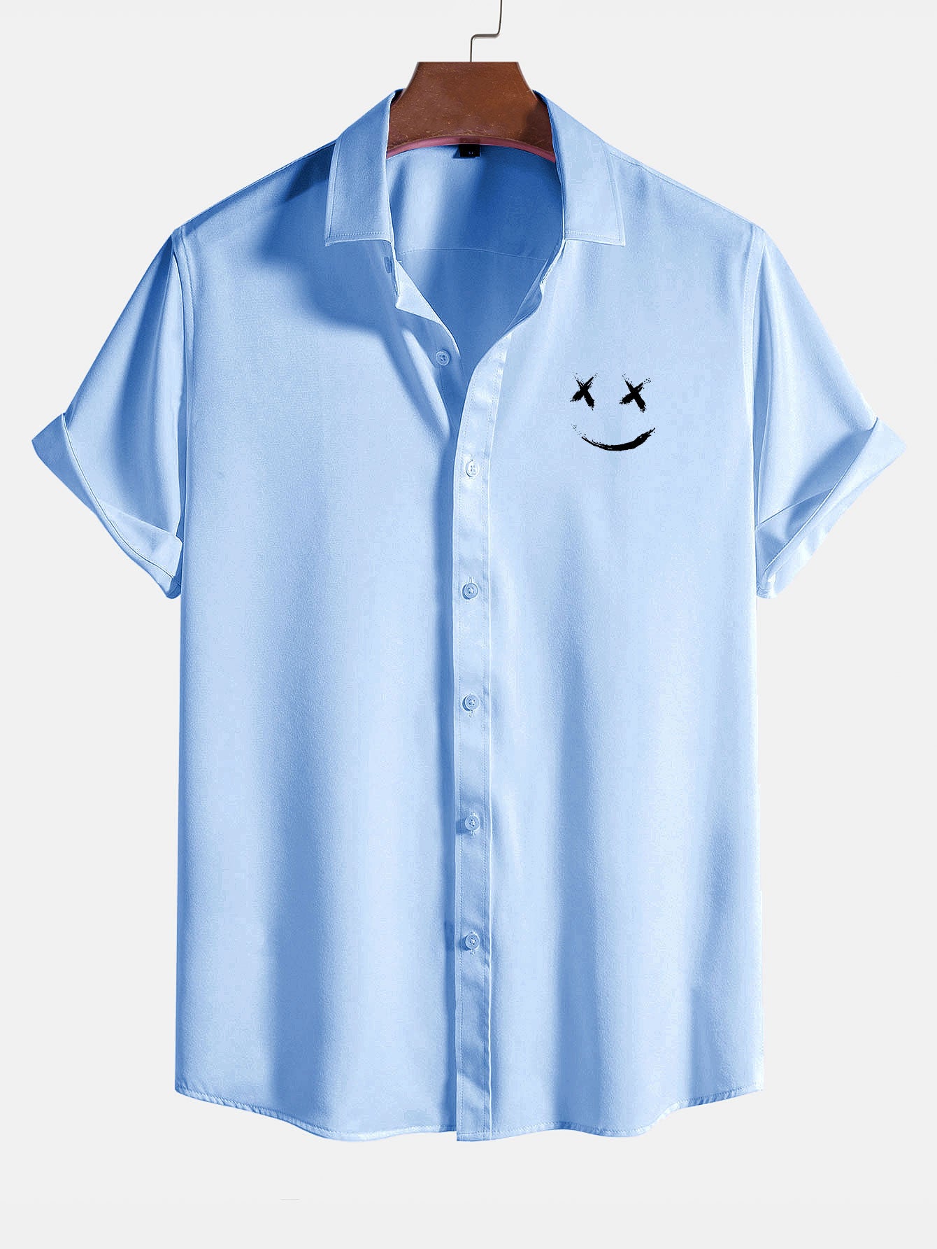 Smile Face Graphic camisas