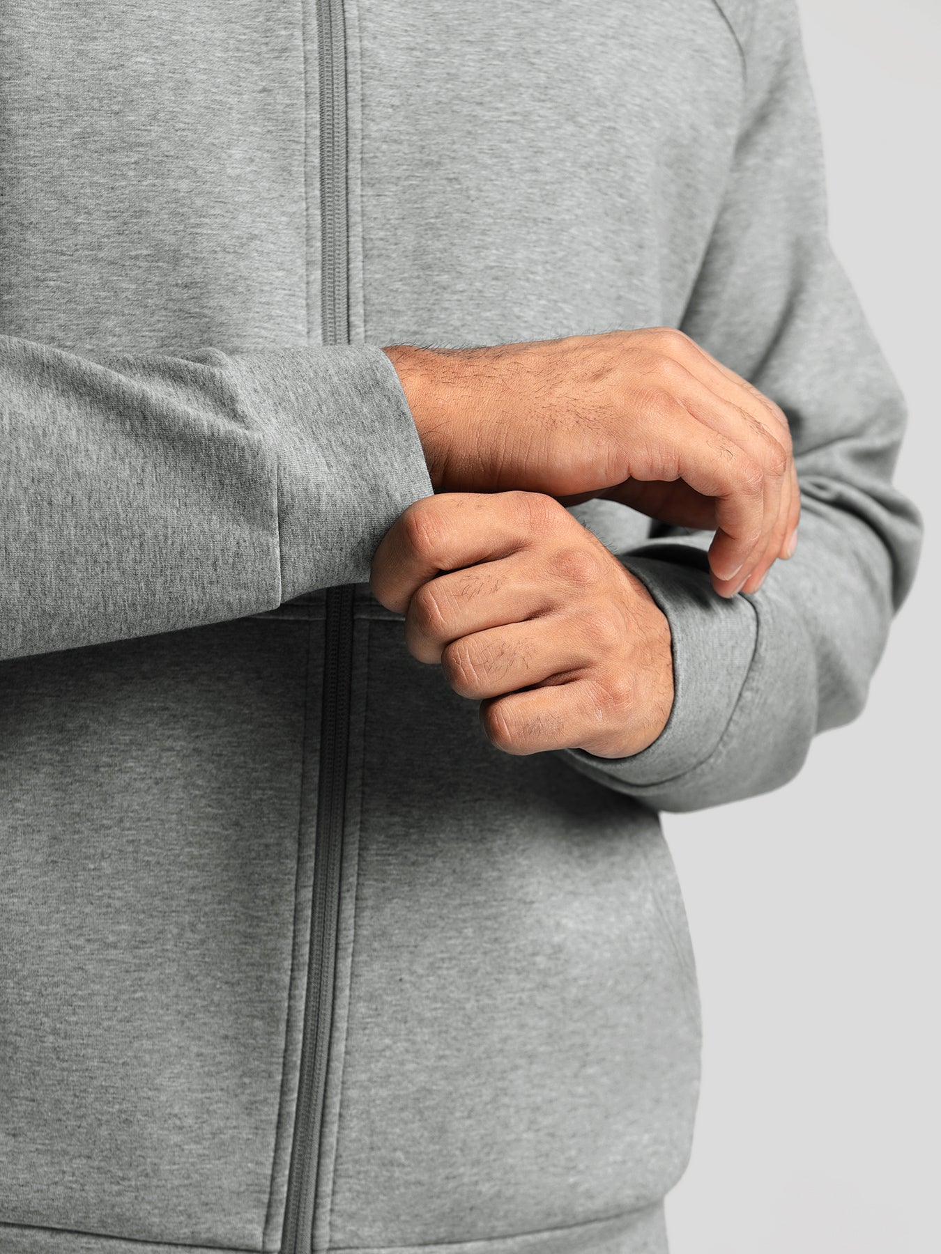 Sudadera CozySpacer Full Zip con gorrasucha