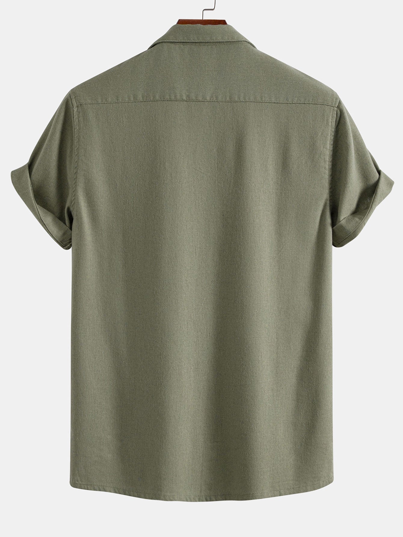 Camisa de lino Cuban With Pockets