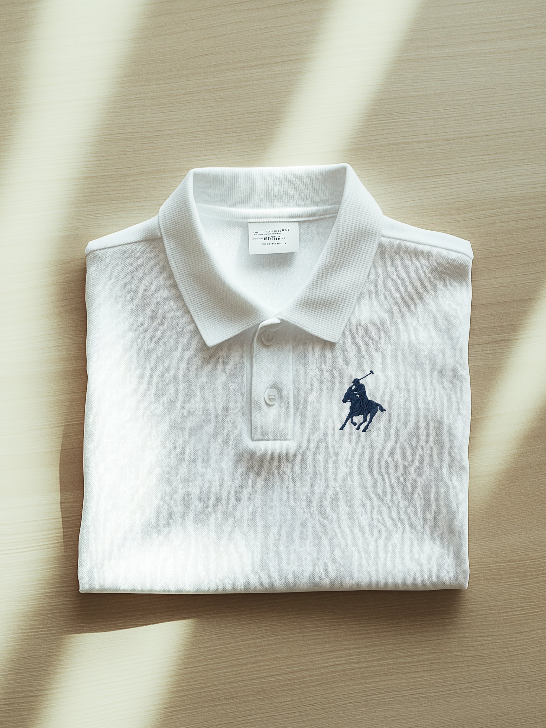 Camisa polo clásico ejecutivo Old Money Button de manga corta para hombre
