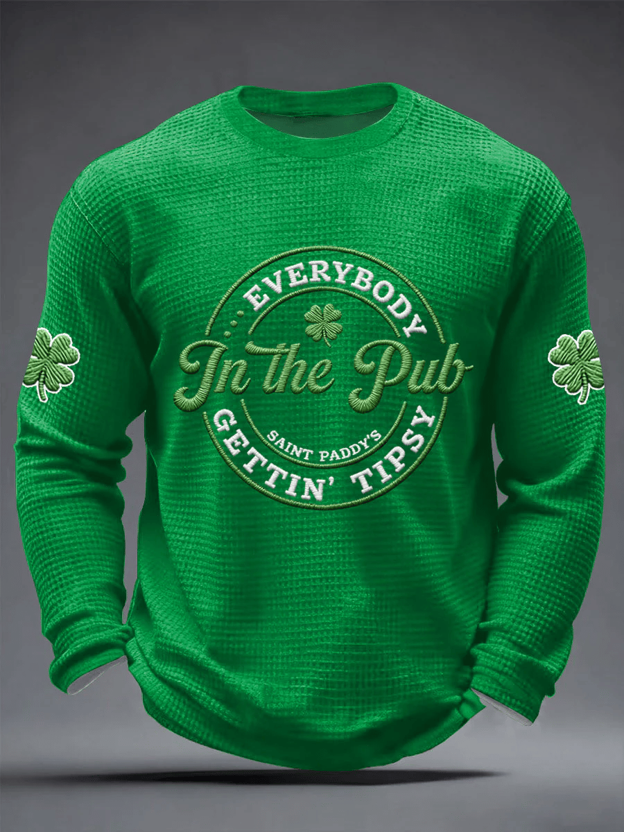Camiseta Everybody In The Pub Gettin�?Tipsy estampado para hombre