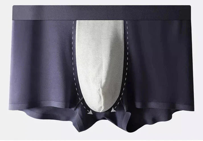 Men s Ice Silk Briefs Boxers _ 6 Pieces /Set