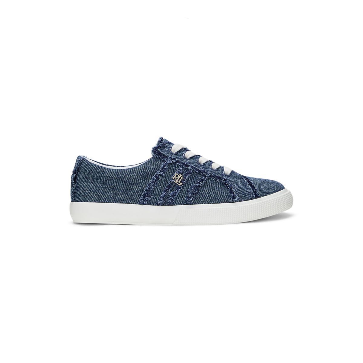 Janson Frayed Denim Sneakers - 4