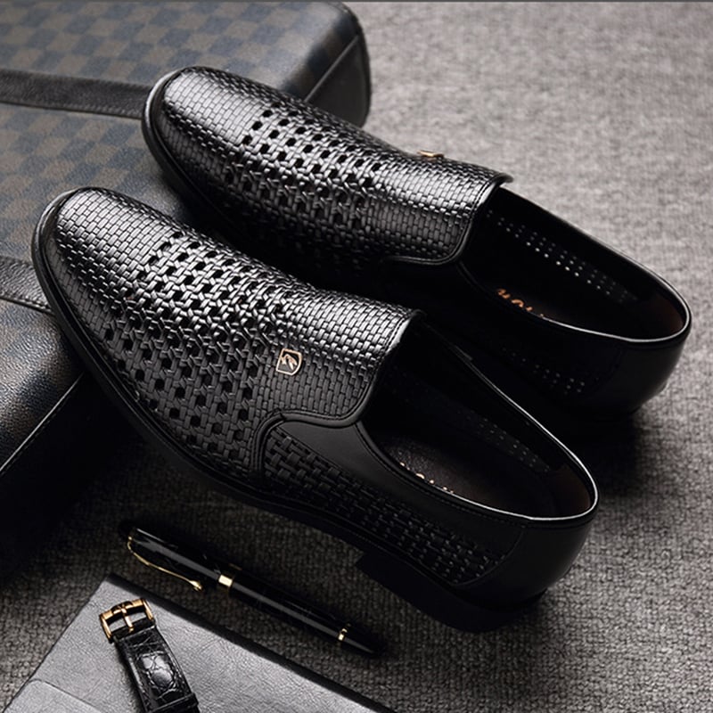 para hombre All-Match Breathable casual ejecutivo Formal Leather zapatos