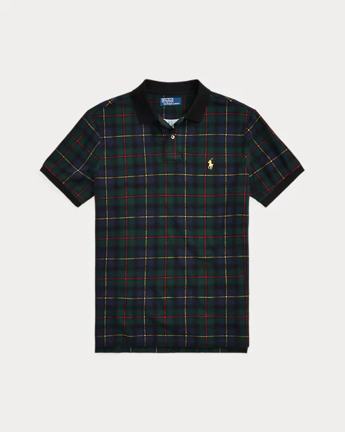 Camisa polo de tartán para hombre - vista 2