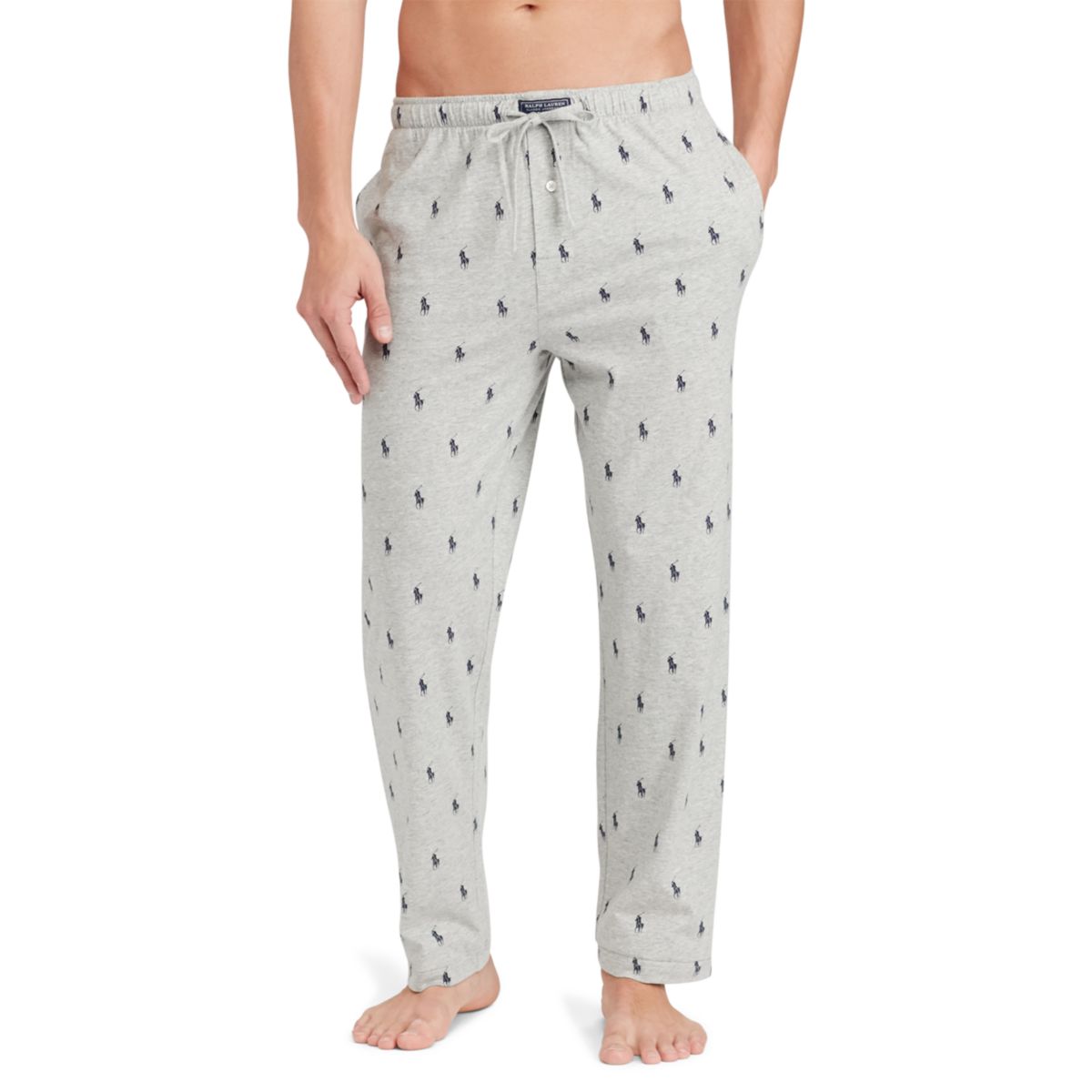 Pony-Print Jersey Pajama Pant - 1