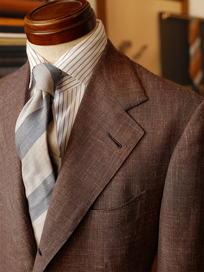 Elegantee Variegated Design Single Breasted bolsillo Design casual Suit para hombre