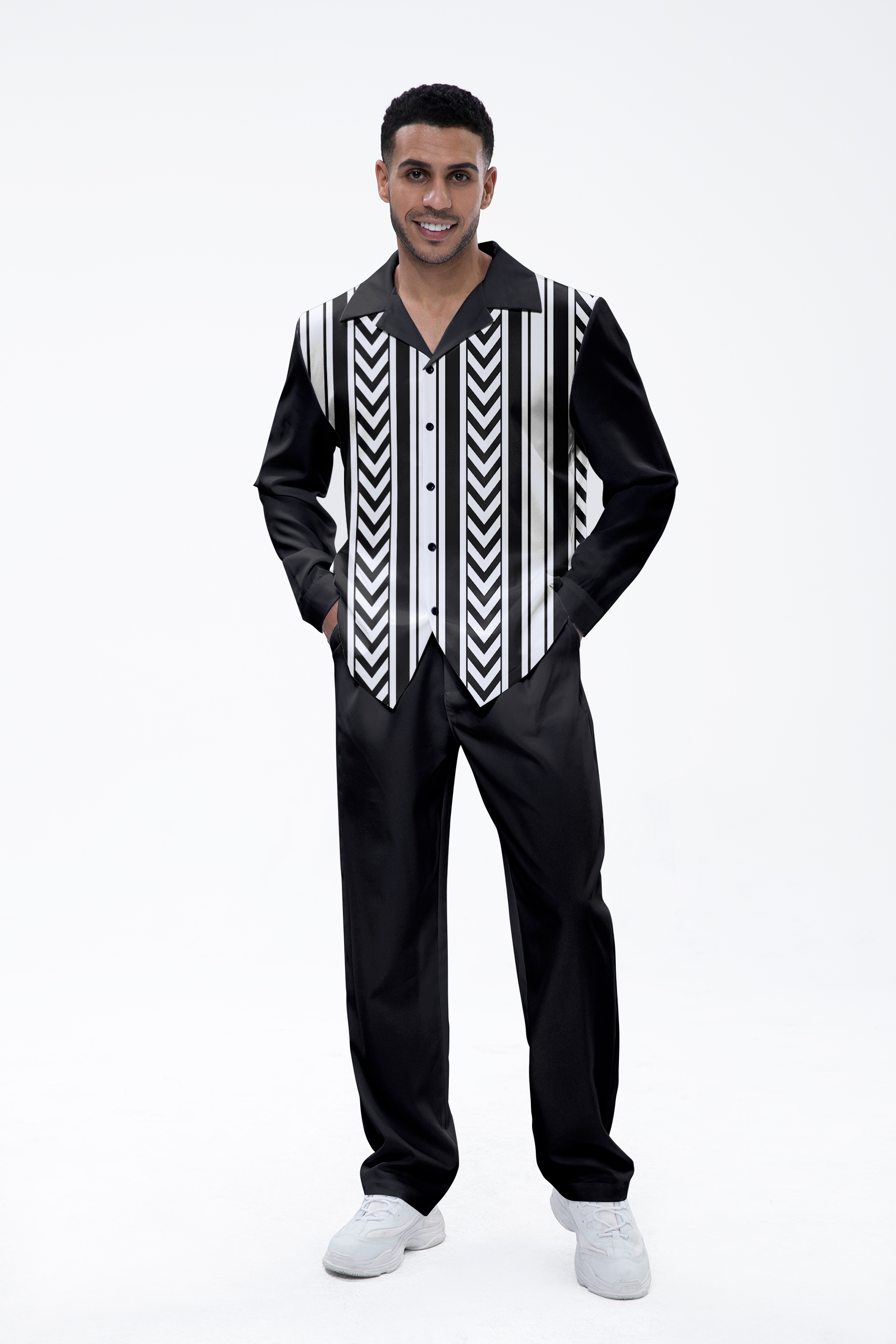 Camisa Black Arrows de manga larga Walking Set