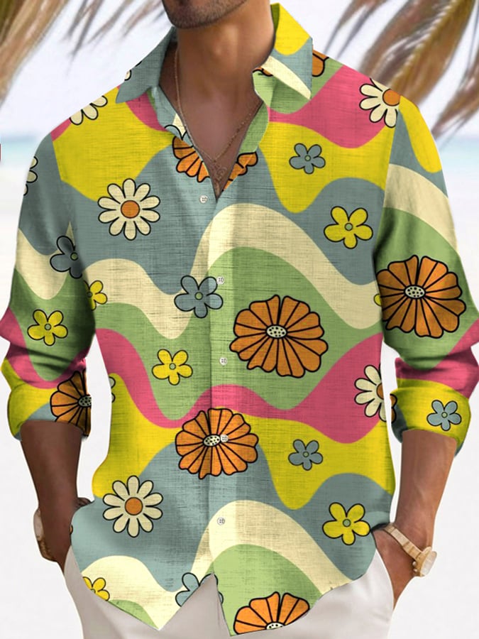 Elegante casual Art Geometric Princamiseta
